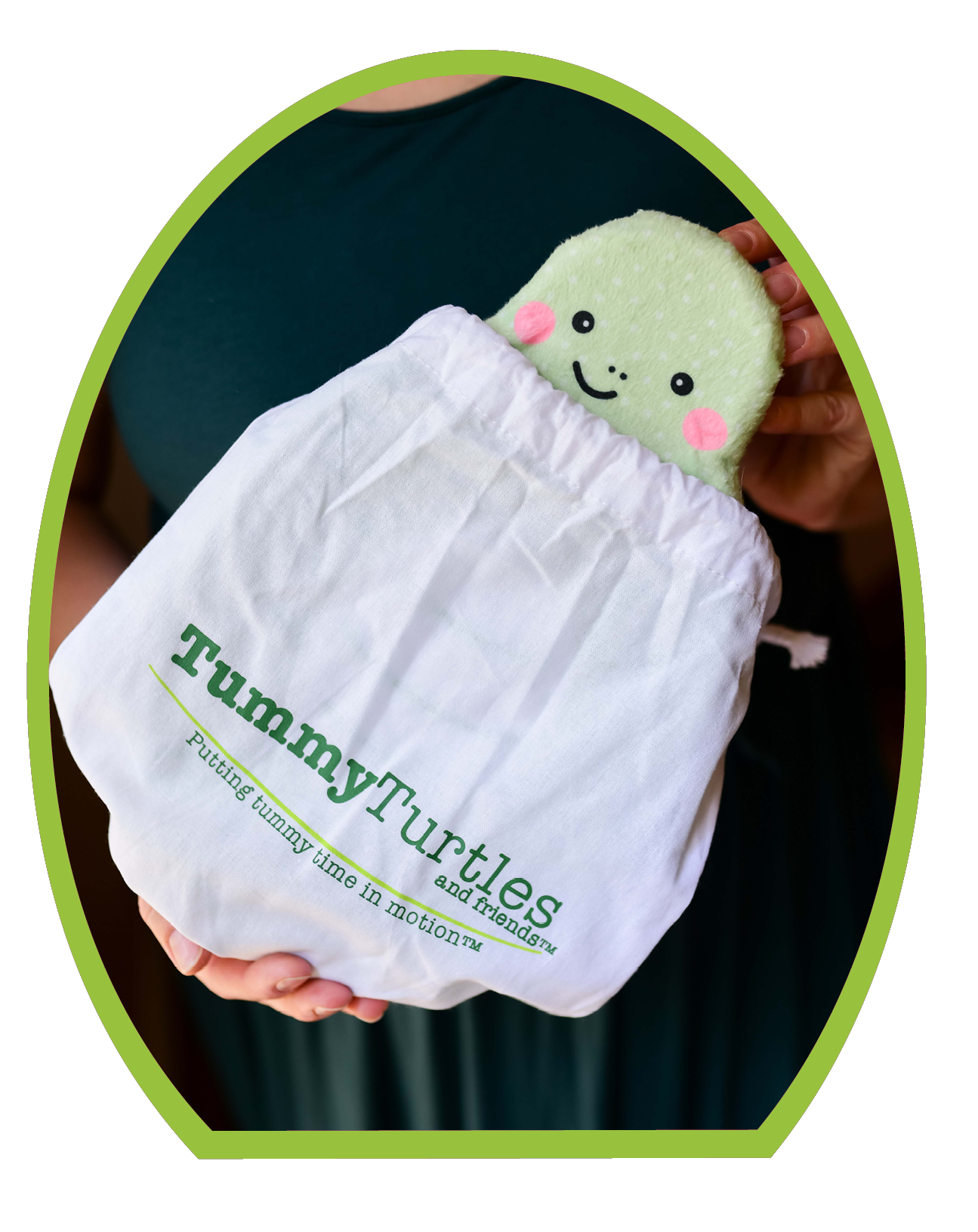 Tummy Turtle in bag image
